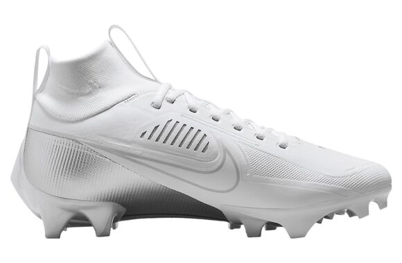 Size 6.5 Nike Vapor Edge Pro 360 2 White Silver Football Cleats  DA5456-102 Mens main image 4